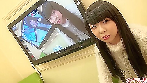 Asian woman with a huge tits is making out on her husband