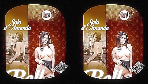 Amanda bell masturbates with a toy in a vr porn scene