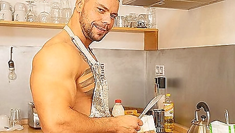 Hot couple with cunnilingus in kitchen 3d porn video 03