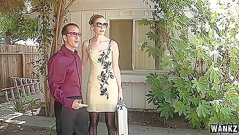 Busty brunette with a great body is in a hot video