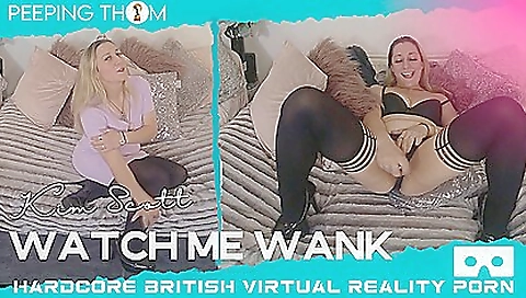 Hot brunette with a nice body plays with her favorite toy