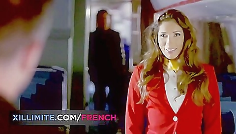 Brunette with a round ass gets fucked hard in the ass